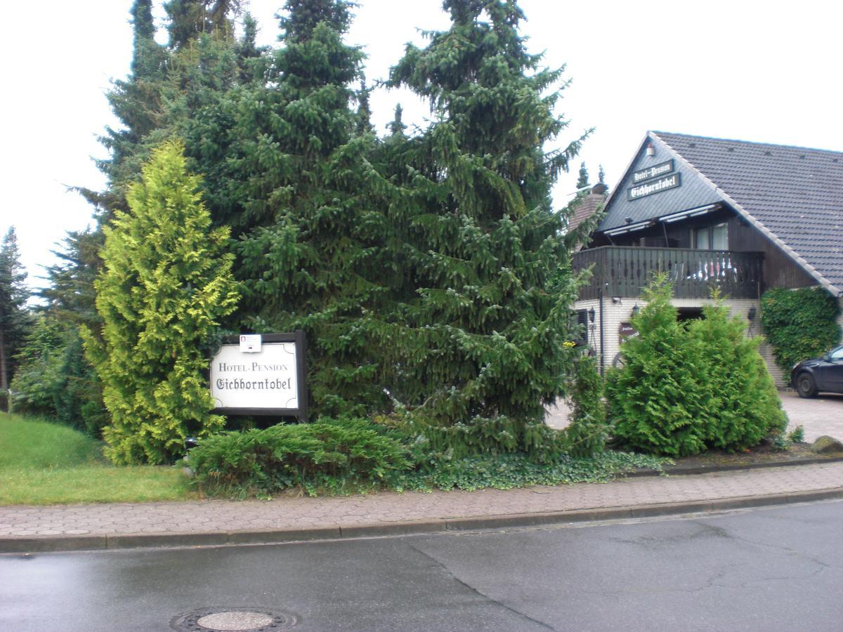 Hotel Garni Eichhornkobel Faßberg エクステリア 写真